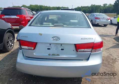 2006 Hyundai Sonata Gls/Lx z USA, uszkodzony, nr VIN 5NPEU46C56H082628